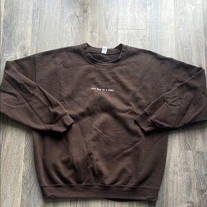 Harmony Boutique Brown Crewneck Sweater